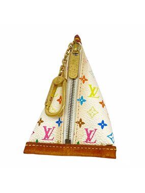 Louis Vuitton Coin Purse Monogram Multicolor Berline Blanc